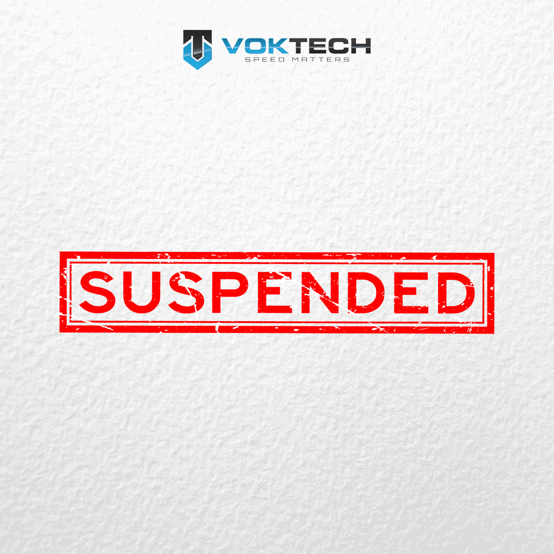 Suspended